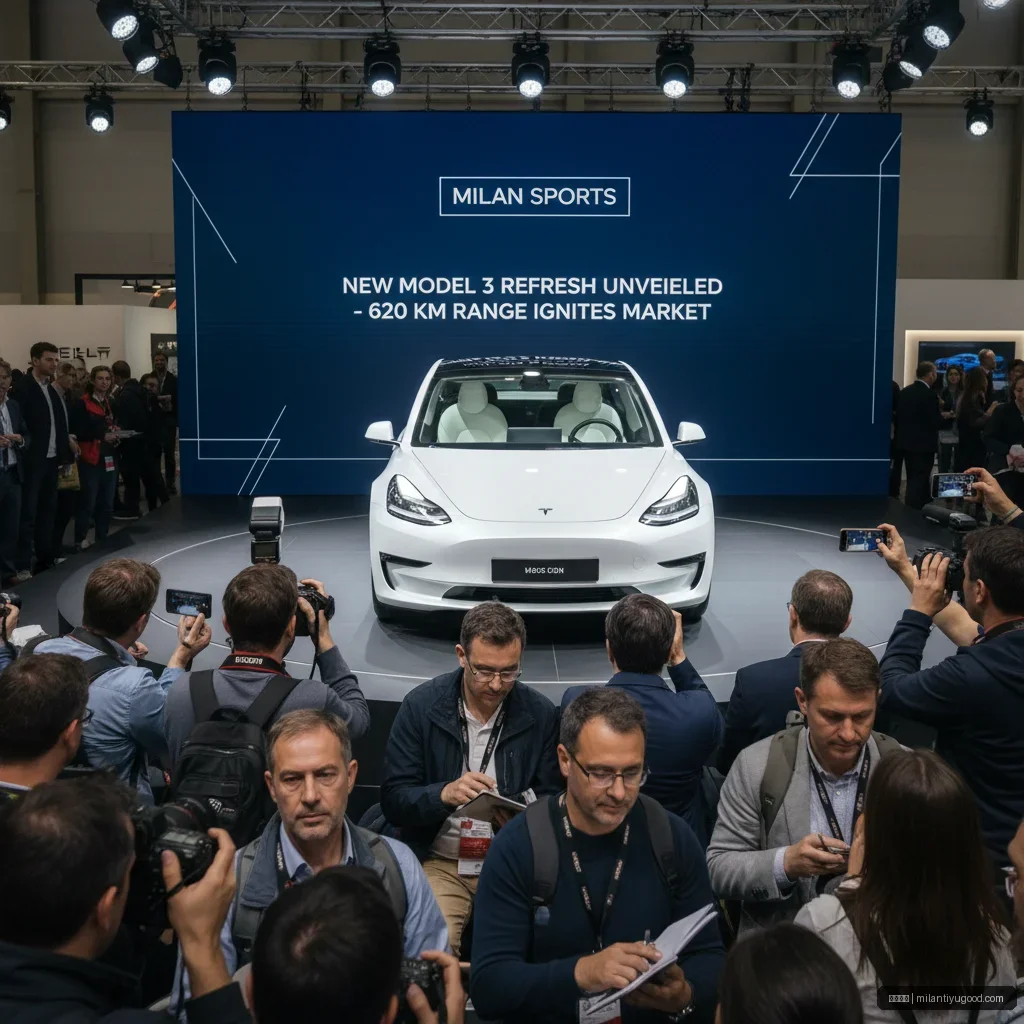 米兰体育 - 全新Model 3改款亮相，续航性能引爆市场热议 - 米兰体 配图1
