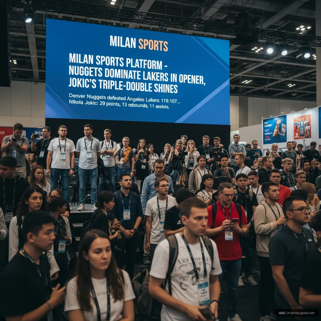 米兰体育 - 米兰体育平台 - 掘金揭幕战轻取湖人，约基奇三双彰显统治力 配图1